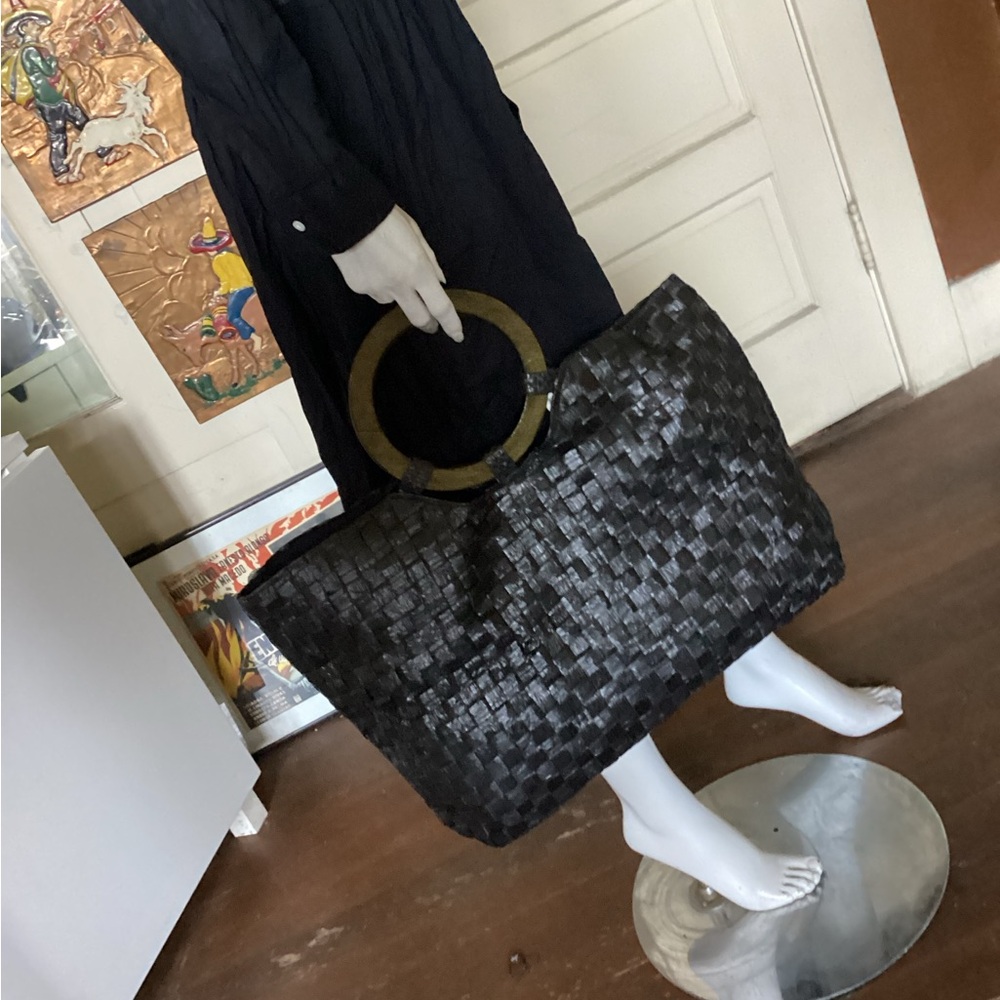 NWT Bijoux Terner  paper straw tote